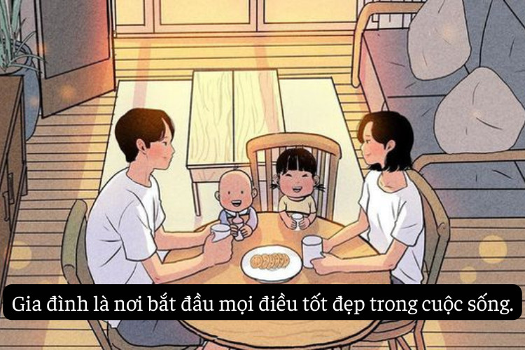 cap hay dang anh, tus hay ve gia dinh ban