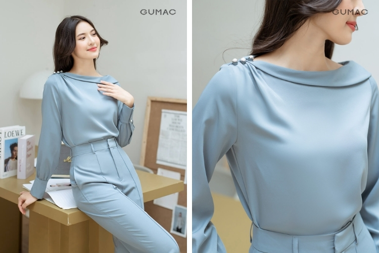 Áo kiểu đẹp dành cho quý cô trung niên