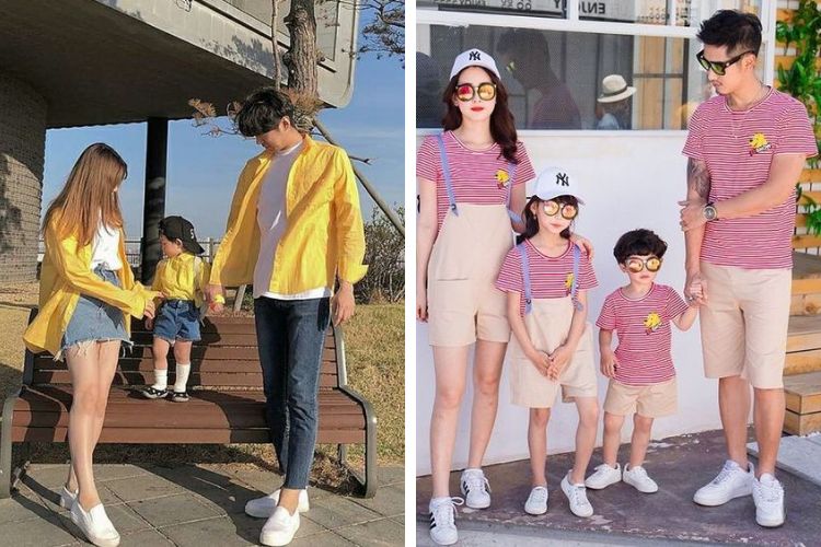 Gợi ý outfit đi chơi 1/6 cho gia đình Gợi ý outfit đi chơi 1/6 cho gia đình