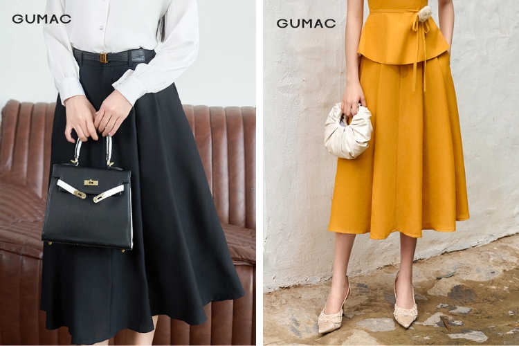 Chân váy xòe xếp ly Sun Kissed mang tính ứng dụng cao