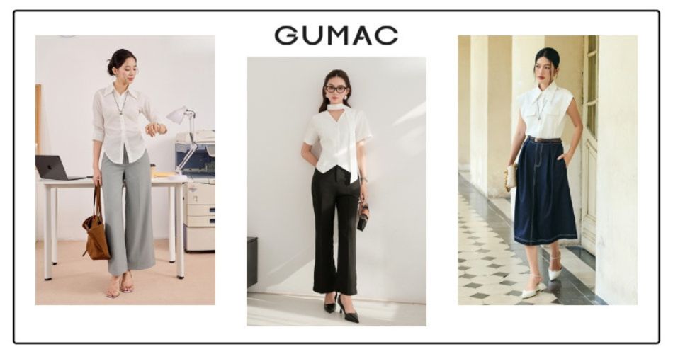 Cách phối đồ với áo sơ mi trắng nữ CÁ TÍNH và trẻ trung chuẩn GU