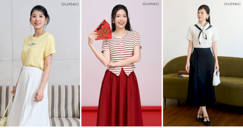 Áo thun phối chân váy chữ A tạo nét nữ tính năng động hè