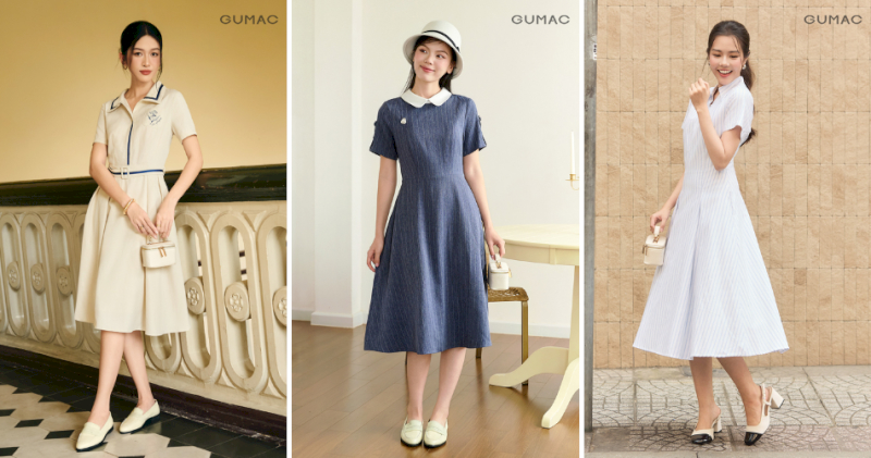 Váy chữ A mang lại vẻ liền mạch thanh lịch nhanh gọn