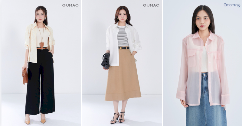Sơ mi lụa khoác ngoài, layer thời thượng giúp tổng thể thêm chiều sâu dù phối cùng quần ống suông, chân váy midi hay jeans.