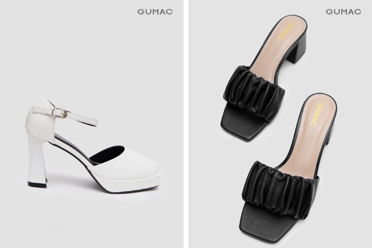 Kết hợp giày hoặc dép đơn giản cùng áo form rộng nữ thời trang