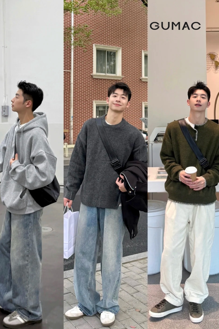 Mặc hoody nam theo Style Hàn Quốc đẹp