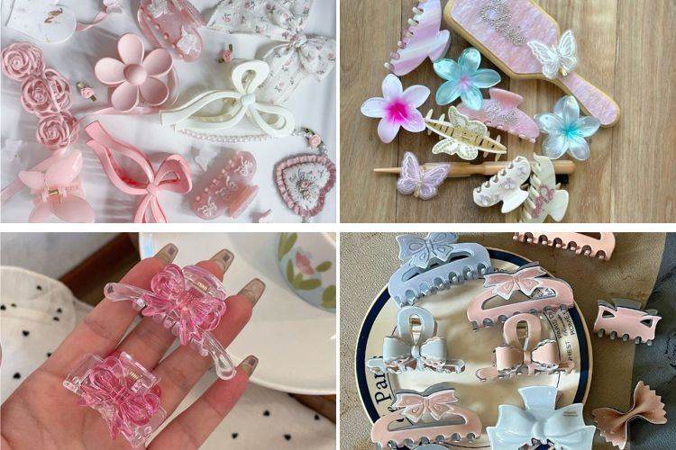 Phụ kiện tóc xu hướng coquette