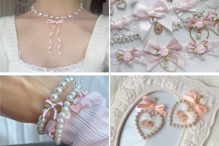 Trang sức coquette bow