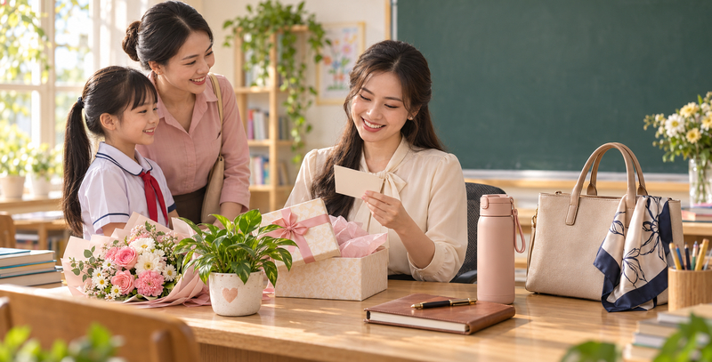 Chọn quà 20/10 cho cô giáo cần ưu tiên sự tinh tế, lịch sự và phù hợp với môi trường giáo dục.