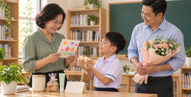Những lưu ý khi tặng quà 20/10 cho cô giáo.