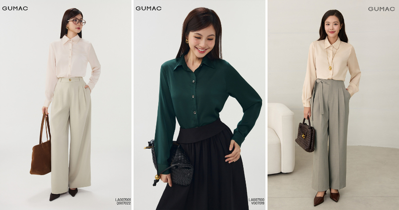 Áo sơ mi gửi gắm lời chúc về sự tự tin, thanh lịch và thành công trong công việc.