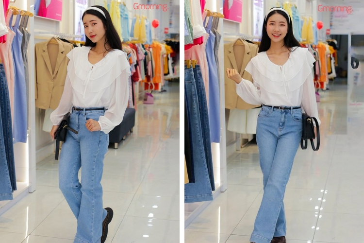 Các mẫu quần jean dài Gmorning cá tính thời trang Các mẫu quần jean dài Gmorning cá tính thời trang