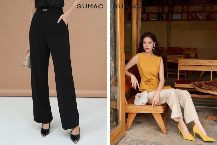 Gợi ý phụ kiện trang sức với quần dài nữ trẻ trung