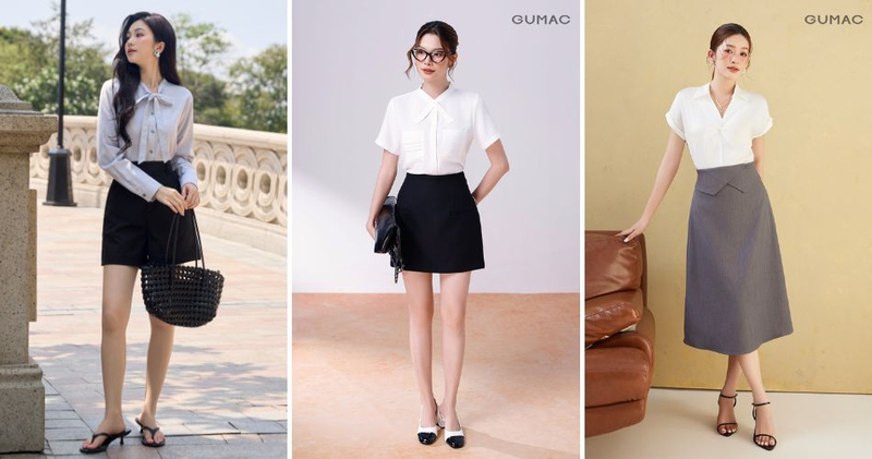 Outfit điệu đà vừa phải, ghi điểm bởi sự ngọt ngào và thanh lịch