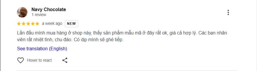 review shop quan ao gumac o aeon tan phu