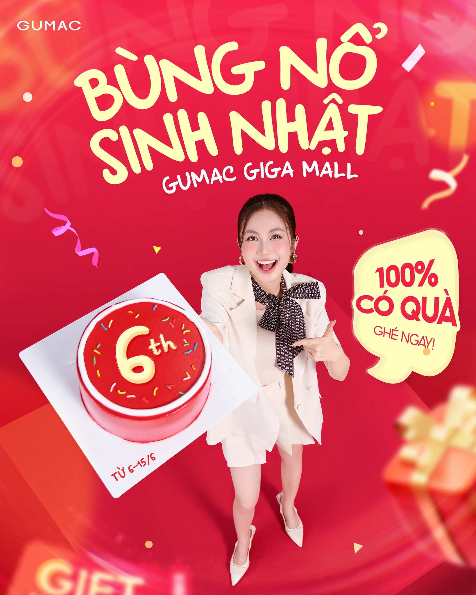 gumac giga mall tron 6 tuoi va nhung sac mau thoi trang ngap tran