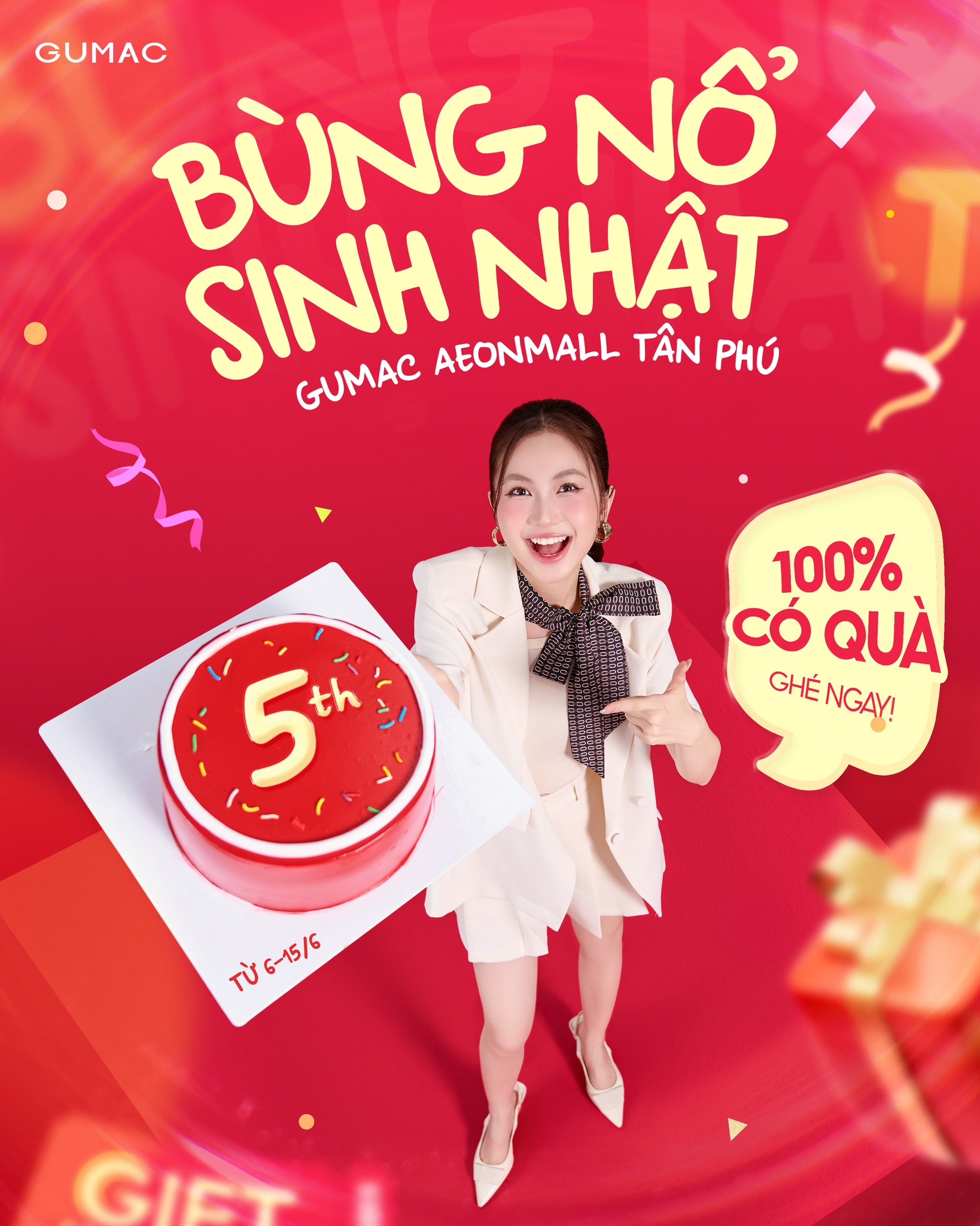 ruc ro dau moc 5 nam thanh xuan cung gumac aeon mall tan phu
