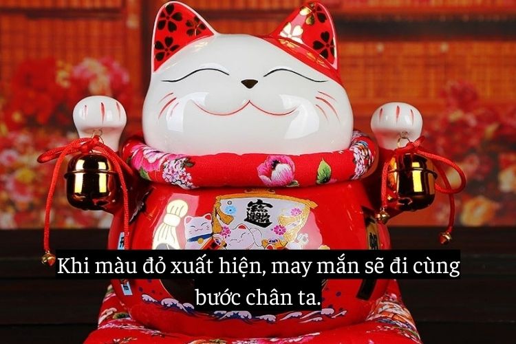Stt màu đỏ may mắn Stt màu đỏ may mắn