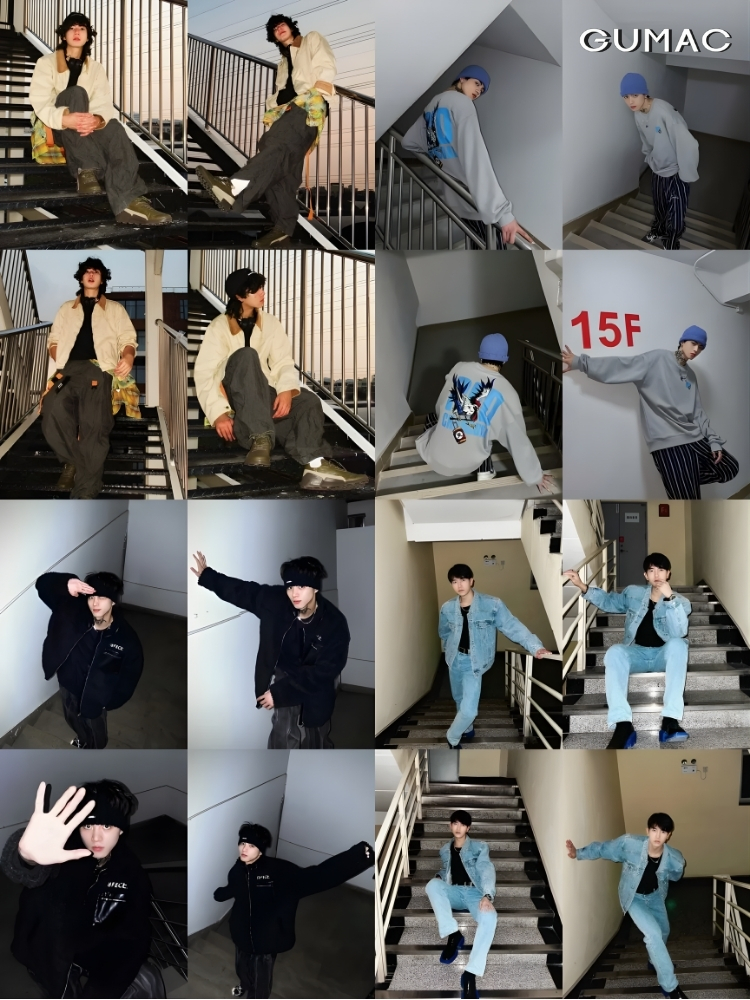 tao dang chup anh dep nam tren cau thang