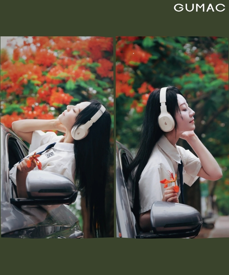 chup anh trong xe o to voi hoa phuong