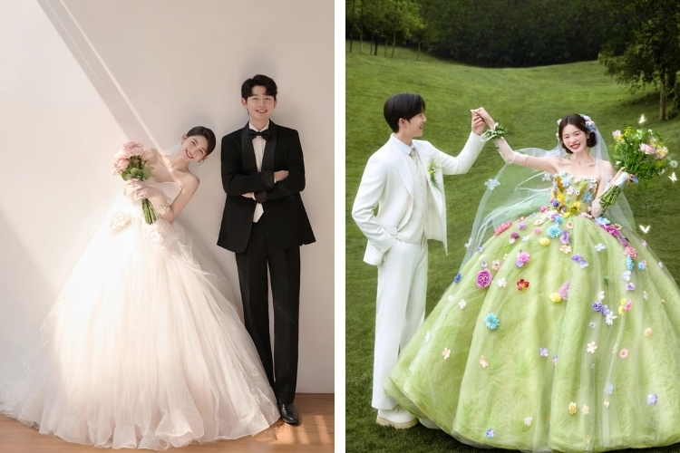 cach tao dang chup anh cuoi dep