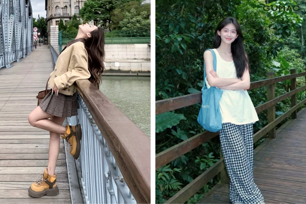 cach tao dang cheo chan chup anh tren cay cau