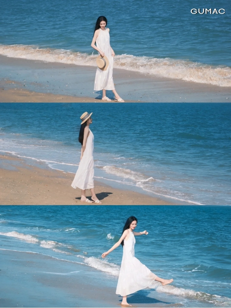 concept chup anh dam maxi ngoai troi