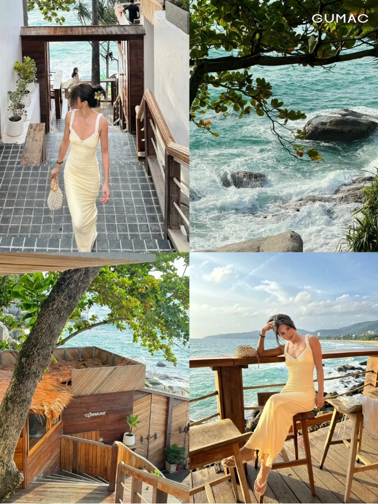 concept chup anh voi dam maxi