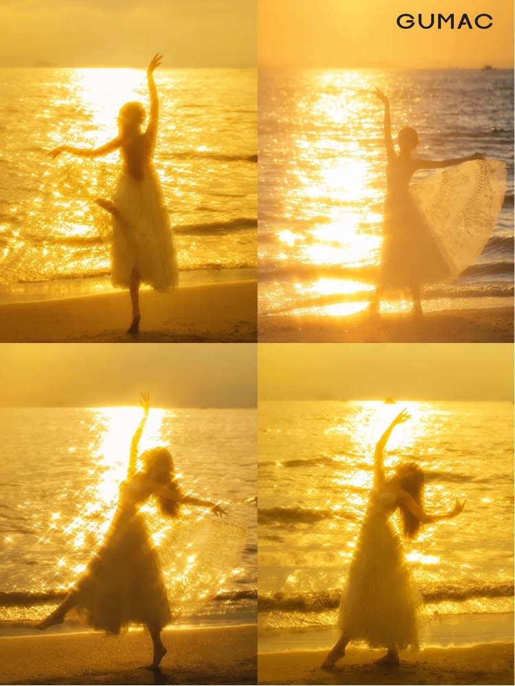 huong dan tao dang chup anh voi dam maxi di bien