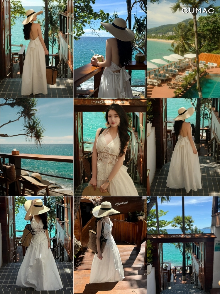 tao dang chup anh di bien voi vay maxi