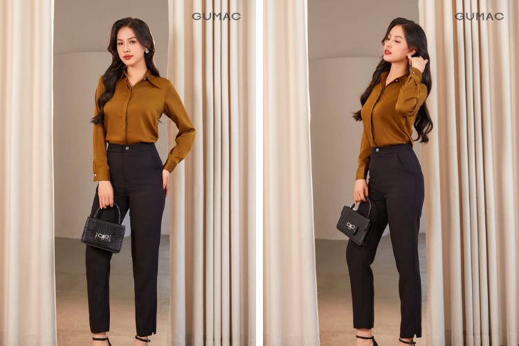 Kết hợp cùng màu nâu
