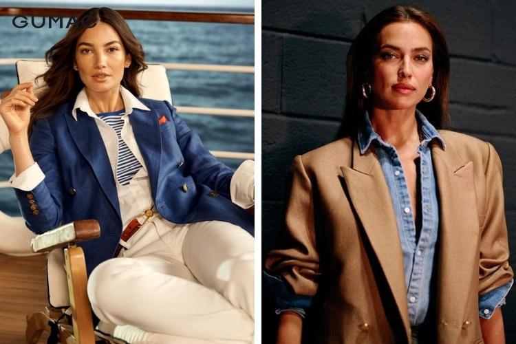 Thời trang áo 2 dây và áo sơ mi cùng vest thanh lịch