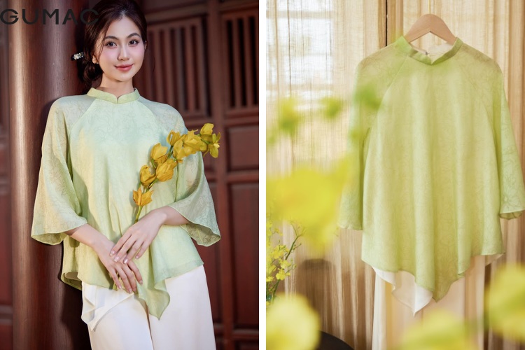 Ao dai chat lieu voan to