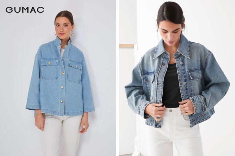 Những kiểu dáng áo sơ mi jean nữ thịnh hành bạn nên cân nhắc Những kiểu dáng áo sơ mi jean nữ thịnh hành bạn nên cân nhắc