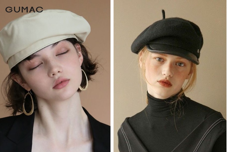 Mix nón nồi với áo sơ mi nữ