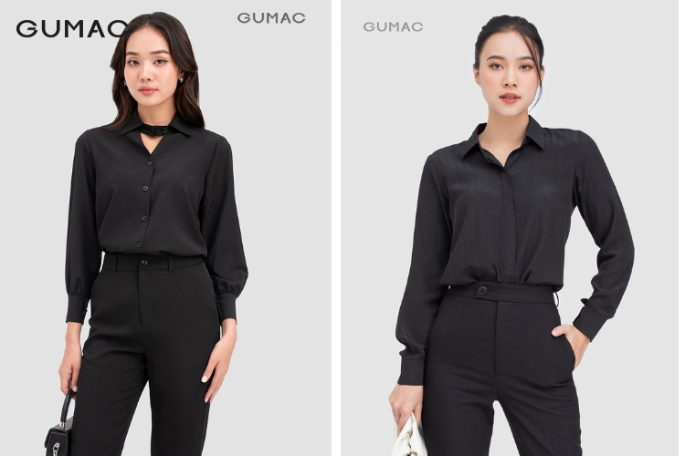 Chất vải để diện vào mùa xuân của áo sơ mi nữ