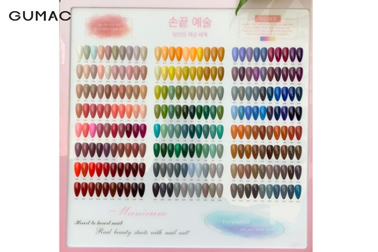 Sơn móng tay gel, Set sơn gel habo 18 màu hàn quốc kèm bảng màu sơn sẵn-  FREESHIP ZEN NAILS | VTC Pay