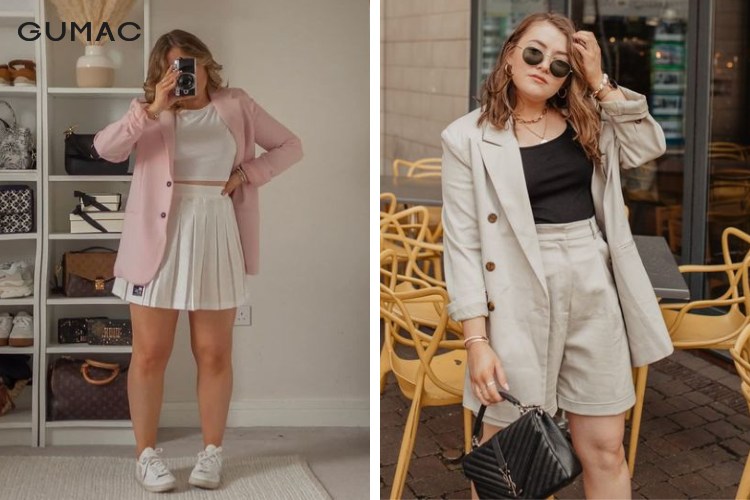 Mặc áo blazer kết hợp với giày gì phù hợp