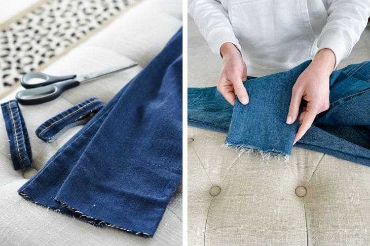 cách tự bóp ống quần đơn giản tại nhà