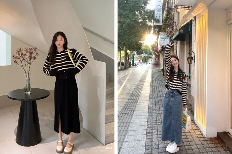 các mẫu chân váy đẹp