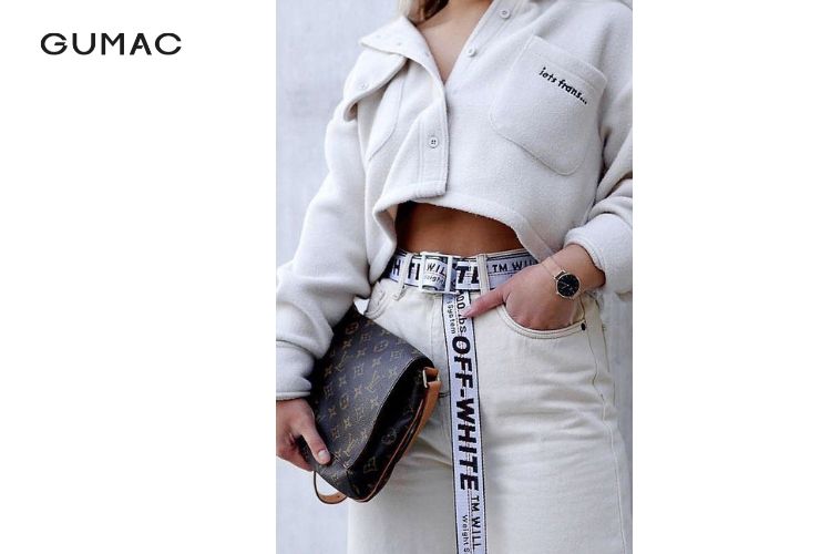 Dây thắt lưng vải canvas độc đáo