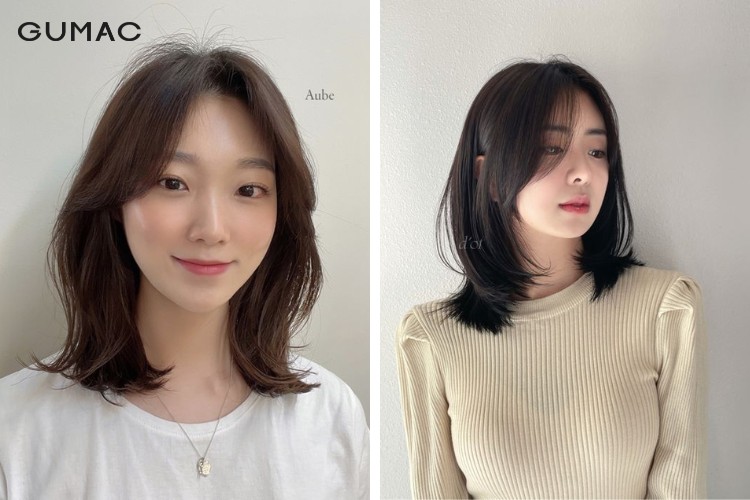 mau toc layer ngang vai