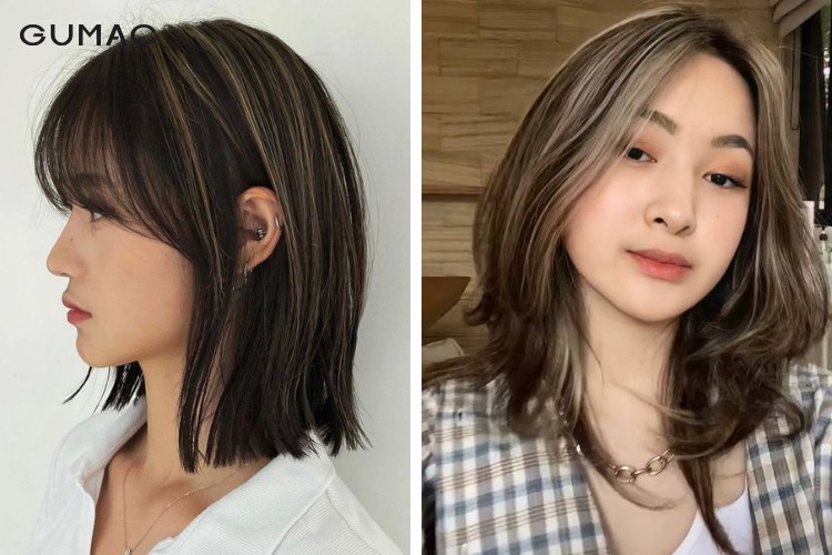 toc nhuom highlight ngang vai