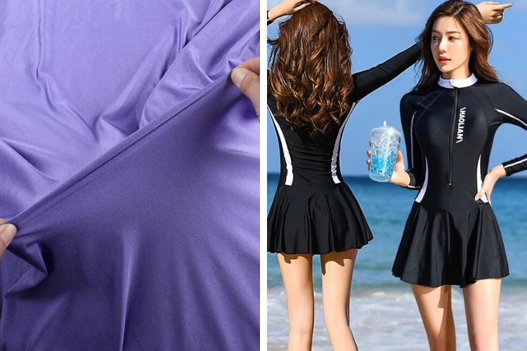 vải spandex không nhăn