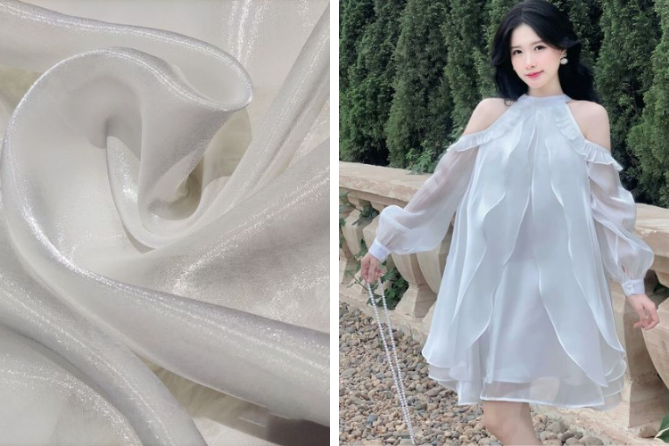 top các mẫu áo và cách phối áo khoác voan mỏng đẹp