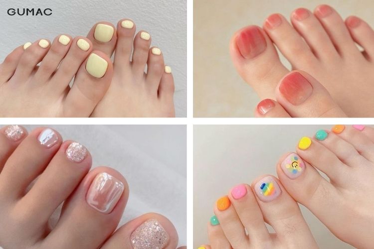 top nhung mau mong chan dep don gian