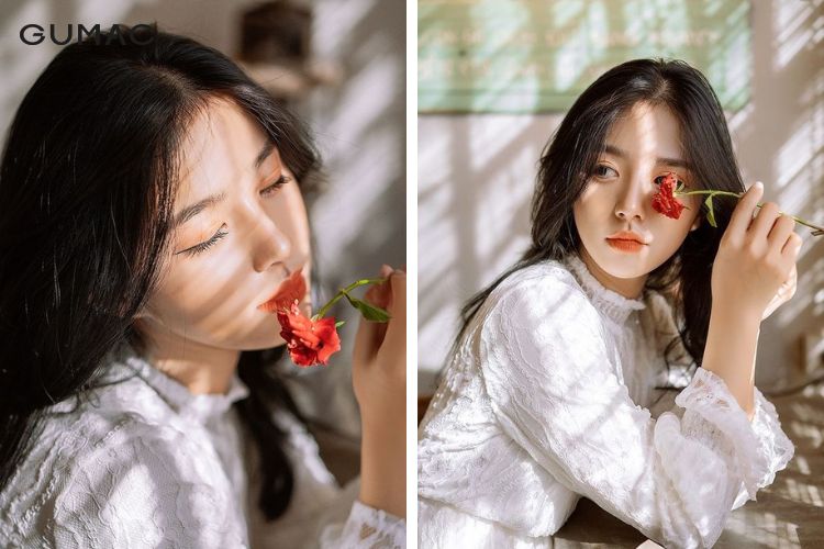 Chụp ảnh toàn thân tự nhiên và thần thái trước gương Chụp ảnh toàn thân tự nhiên và thần thái trước gương