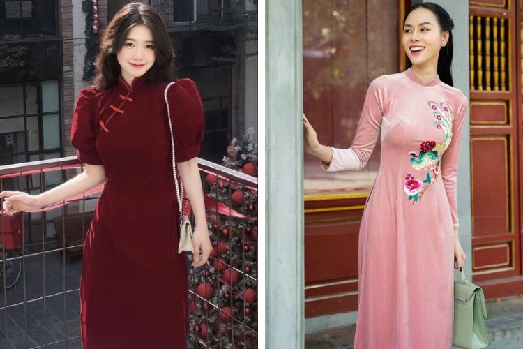 cách giặt áo dài đặc biệt là áo dài nhung