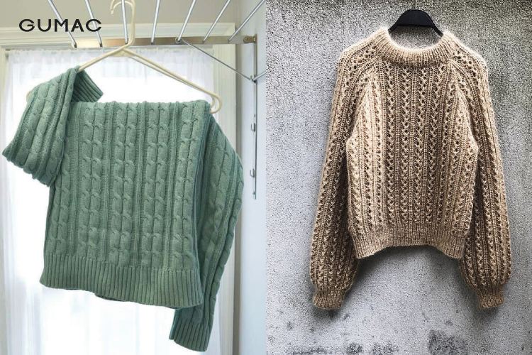 Nên phơi áo len trong bóng râm