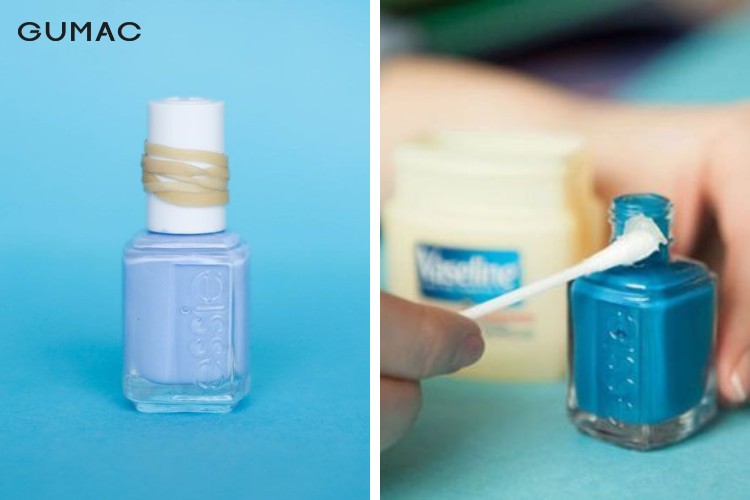 Cách xử lý lọ sơn khó mở nắp